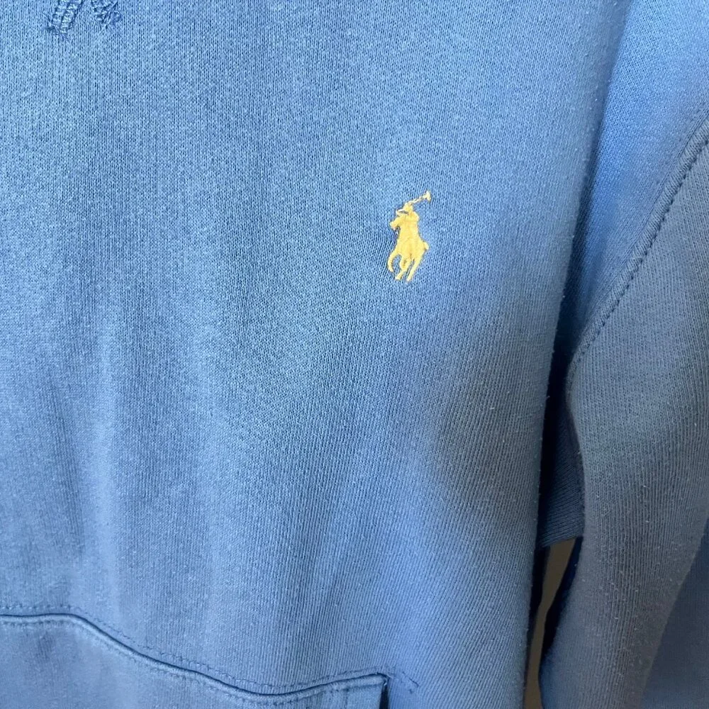 Polo Ralph Lauren Big Boys  Long-Sleeve Fleece Hoodie - Age 10-12 Medium - Picture 4 of 7